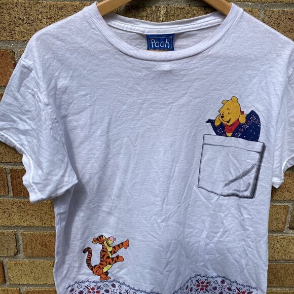 Vintage 1998 Winnie the Pooh Graphic T Shirt Small - Picture 5 of 8